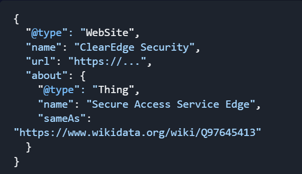 Advanced Schema Markup For Ai Search: Entity Disambiguation | Sma Marketing About Json-Ld Schema Example