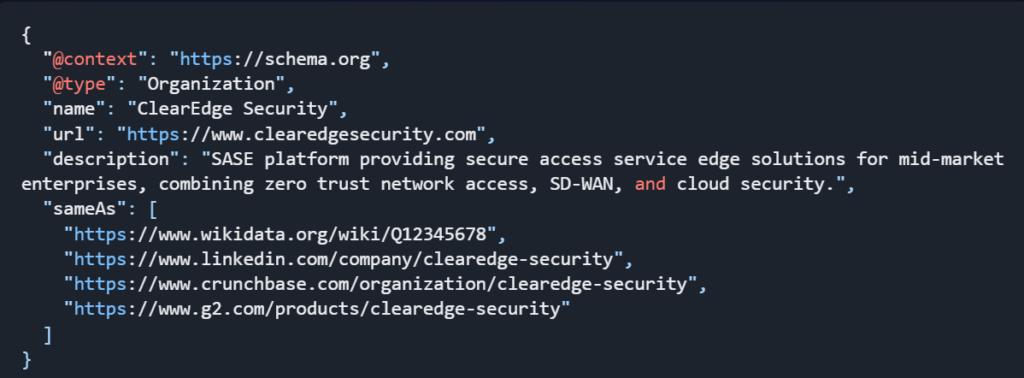 Advanced Schema Markup For Ai Search: Entity Disambiguation | Sma Marketing Sameas Json-Ld Example